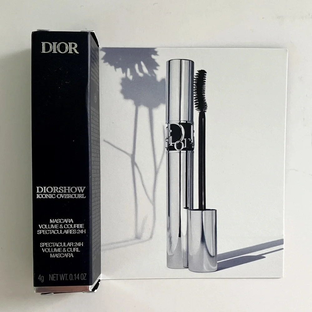 NIB DIOR DIORSHOW ICONIC OVER-CURL VOLUME & COURL MASCARA NOIR